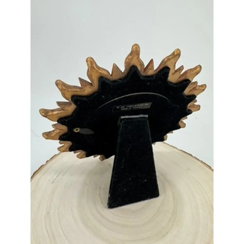 Vintage Gold Sunburst Celestial Picture Frame 7